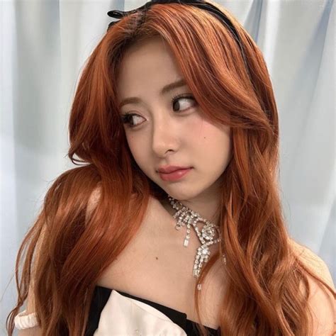 Pin By Rina 🇵🇸 On 𝒍𝒆 𝒔𝒔𝒆𝒓𝒂𝒇𝒊𝒎 ⋆ ౨ৎ In 2024 Orange Hair Kpop Girls Girl