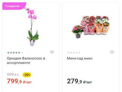 Цветы в Перекрестке 🌷 на 8 Марта