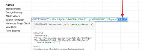 How To Import Data From One Google Sheet To Another