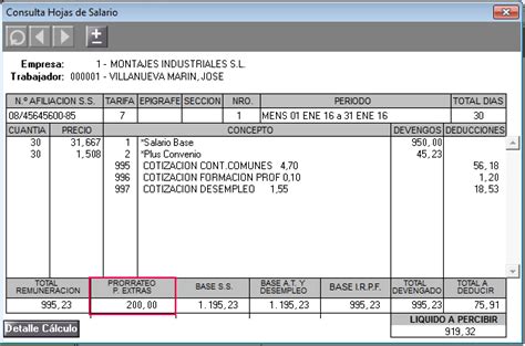 Como Saber Si La Paga Extra Est Prorrateada En La N Mina