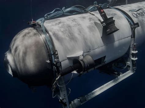 Submarino del Titanic desaparecido así es Titán la nave que iba en