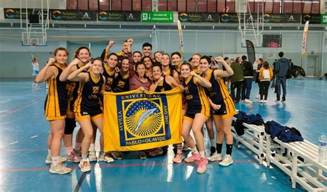 El Equipo De Baloncesto Femenino De La UPO Se Alza Con El Bronce En Los