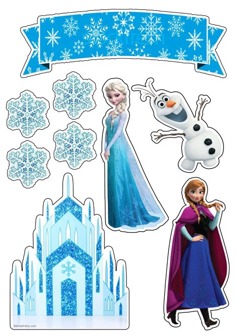 TOPO DE BOLO FROZEN 2 Bolo Frozem Personagens Frozen Frozen