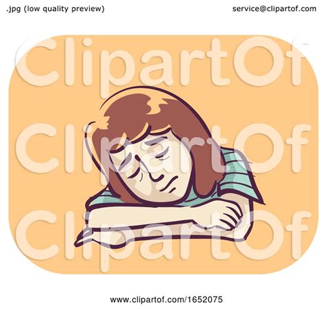 Girl Symptom Fatigue Illustration by BNP Design Studio #1652075