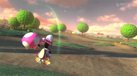 Wii U Mario Kart 8 Wii Moo Moo Meadows Youtube