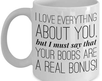 Tiny Tits Mug Funny Anniversary Gifts Birthday Present Etsy
