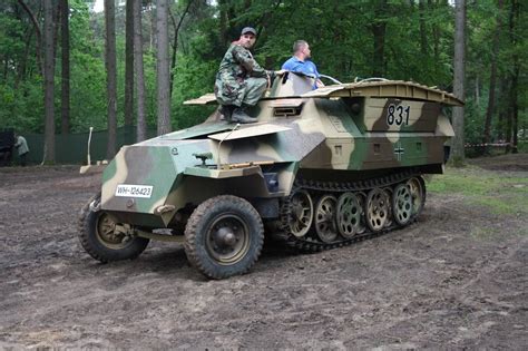 Sd Kfz 251 7 Pionier Panzerwagen Wereldoorlog Tweede Wereldoorlog