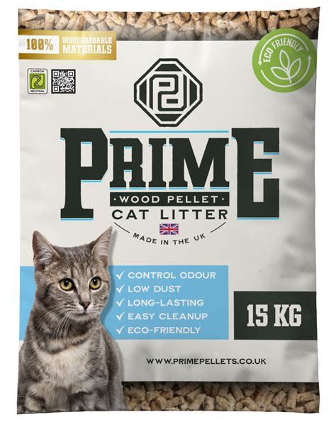 15kg Wood Pellet Cat Litter