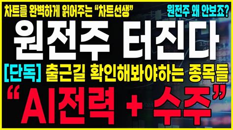 원전주 주가분석 긴급공시 출근길 관심종목 추가하세요 남들이 조용히 있을 때 매수해서 계속 떠들 때 매도해야 수익 날 수