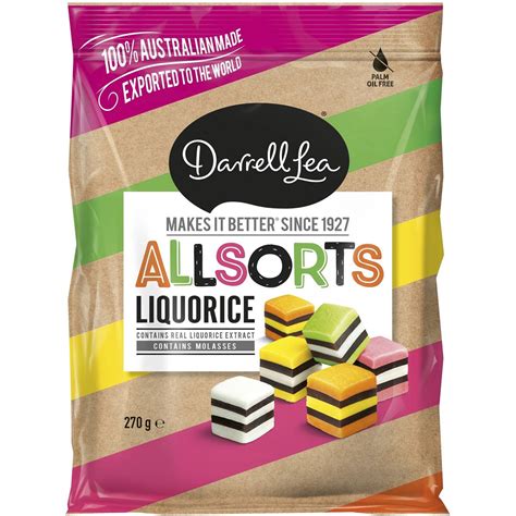 Darrell Lea Allsorts Liquorice 270g Woolworths