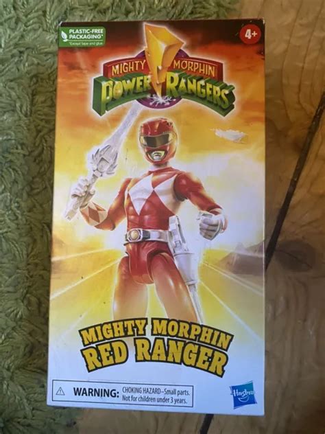 POWER RANGERS 6 Mighty Morphin VHS RED Ranger 2023 Action Figure