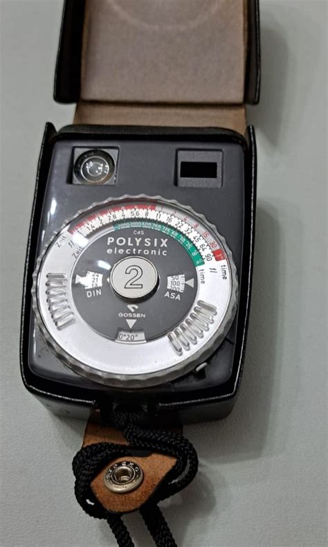 Vintage Gossen Polysix Electronic Light Meter Photography Photography