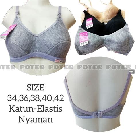 Jual Bh Sport Bra Wanita Dewasa Perempuan Cewek Remaja Polos Cup