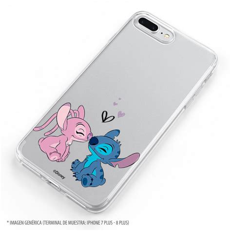 Officiële Disney Angel And Stitch Kiss Samsung Galaxy A51 Case Lilo And Stitch