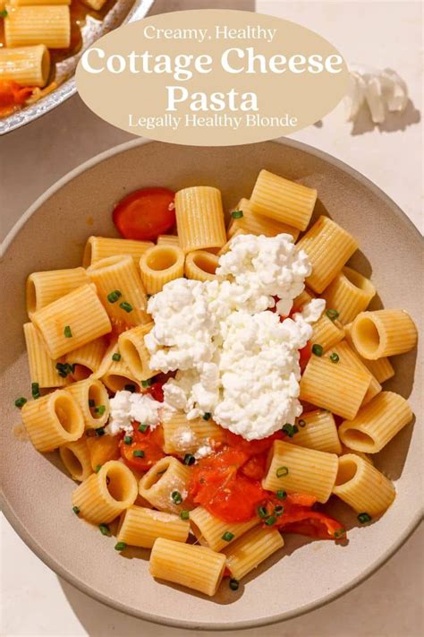 Creamy Tomato Cottage Cheese Pasta Artofit