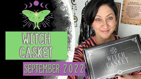 Witch Casket September Unboxing Spiritual Connections Youtube