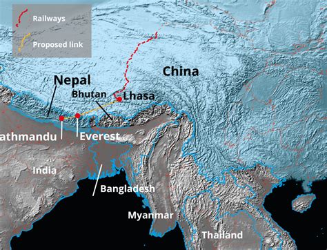 China Considers Building Rail Line Underneath The Mount Everest