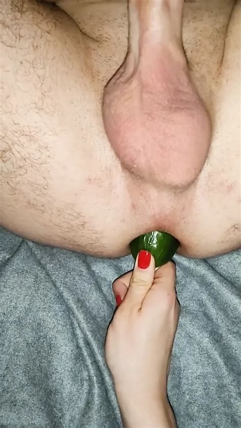 Cucumber Ass Fucking By My Wife Anal Porn By FapHouse XHamster
