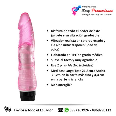 Vibrador Jelly Realista Cm Sexypromociones Tienda Sex Shop En