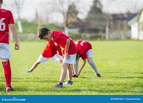 Soccer training for kids stock image. Image of football - 69387461