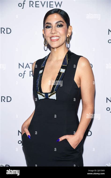 New York Usa 15th Mar 2022 Stephanie Beatriz Walking On The Red