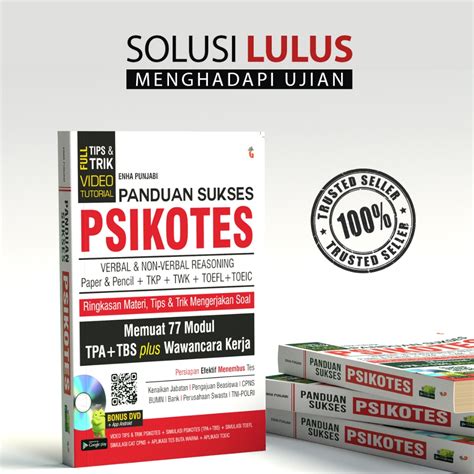 Jual Buku Tes Psikotes Panduan Sukses Psikotes Verbal Non Verbal