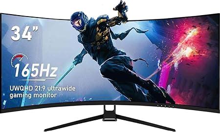 Amazon ZZA 34 Inch Curved Gaming Monitor 122 SRGB 4K Computer