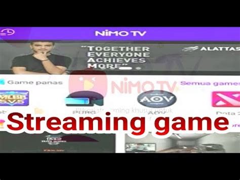 Nimo Tv Cara Menggunakan Untuk Streaming Game Dan Untuk Menyiarkan