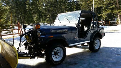 1977 Jeep CJ5 / Meyers Snow Plow, Renegade, 4x4 - Classic Jeep CJ 1977 ...