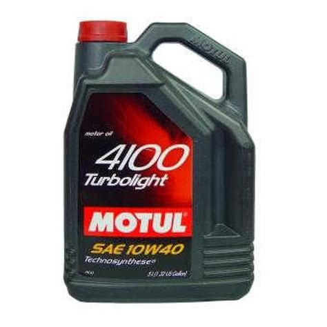 Motul 4100 Turbolight 10w 40 4l