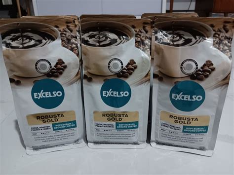 NEW Kopi Bubuk Excelso Robusta Gold 200g NEW Exp 2024 Makanan