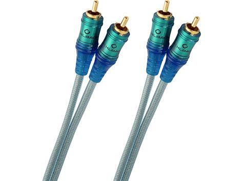 Oehlbach Ice Blue Nf Rca Audio Cinch Kabel M Chinch Kabel