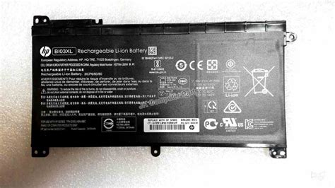 Hp Pavilion X360 Battery 3 Cell 41wh 3615a Li Ion Bi03041xl Pr 844203