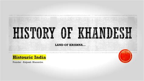 history  khandesh  land  krishna complete history