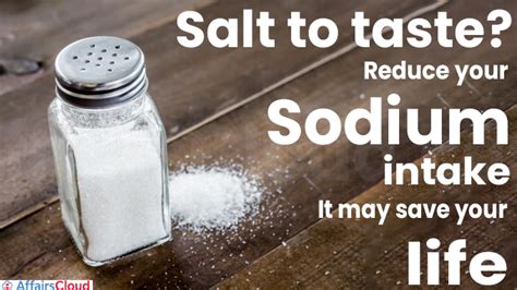 ‘who Global Report On Sodium Intake Reduction Countries Must Make