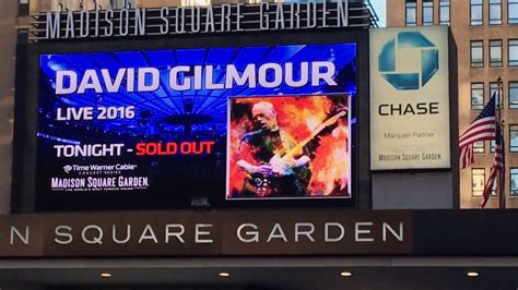 David Gilmour Tour 2016 Sold Out YouTube