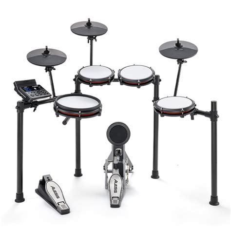 Bater A Alesis Nitro Max Kit Con Parches De Malla