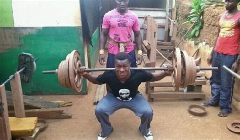 Celebrities and bodybuilding photos: 24 year old bodybuilder from Ghana