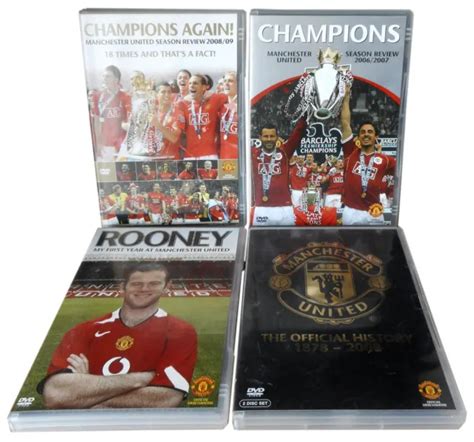 Manchester United Dvd Collection Job Lot X Dvds Season Reviews