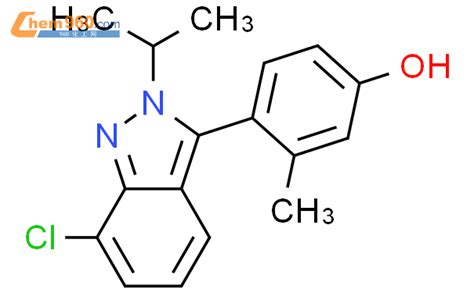 Phenol Chloro Methylethyl H Indazol Yl