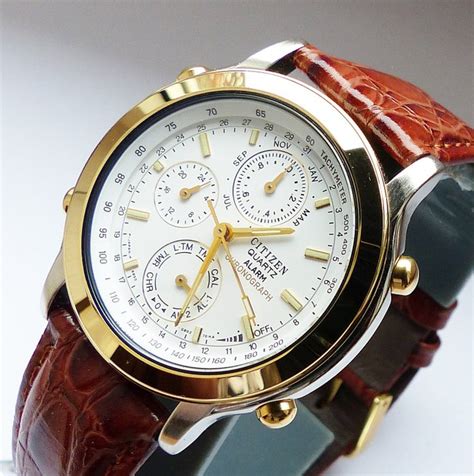 Citizen Wr100 Bicolor Alarm Chronograph 3032195 Herren 1980 1989 Catawiki