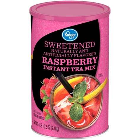 Kroger® Sweetened Raspberry Instant Iced Tea Mix 742 Oz Kroger