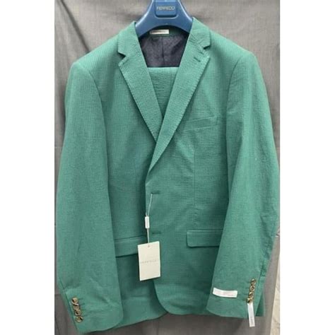 Seersucker Suit Summer Suit Green