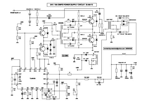 SOMPOM S-240-12 12V-10A PSU-MODUL WITH TL494CN SCH Service Manual ...
