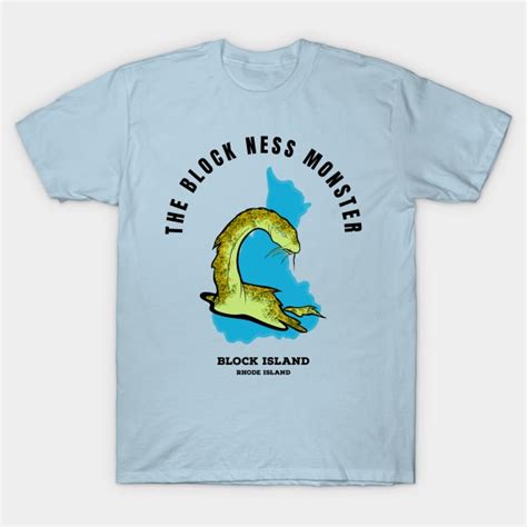 The Block Ness Monster Block Island T Shirt Teepublic