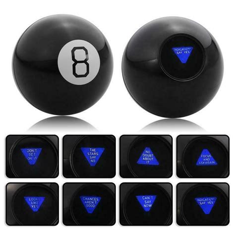 Retro Magic Mystic 8 Ball Decision Making Fortune Telling Cool Toy T