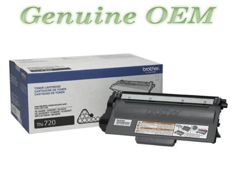 Tn Tn Original Oem Brother Toner Cartridge Black Standard Yield