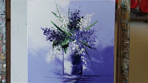 TUTO LE BOUQUET DE LILAS Par Nelly LESTRADE YouTube