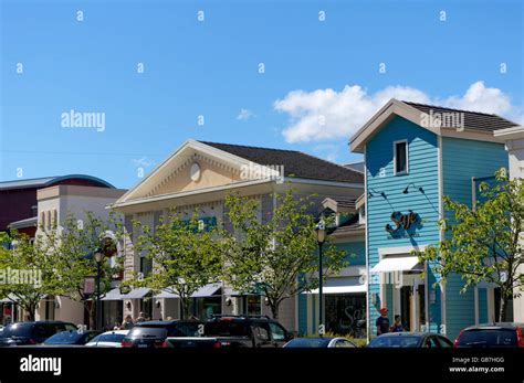 Row Of Shops At The Village At Park Royal Shopping Center West