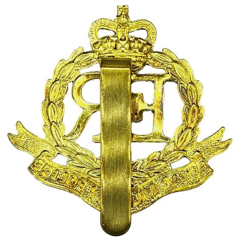 Royal Military Police Rmp Beret Cap Badge British Military Brass